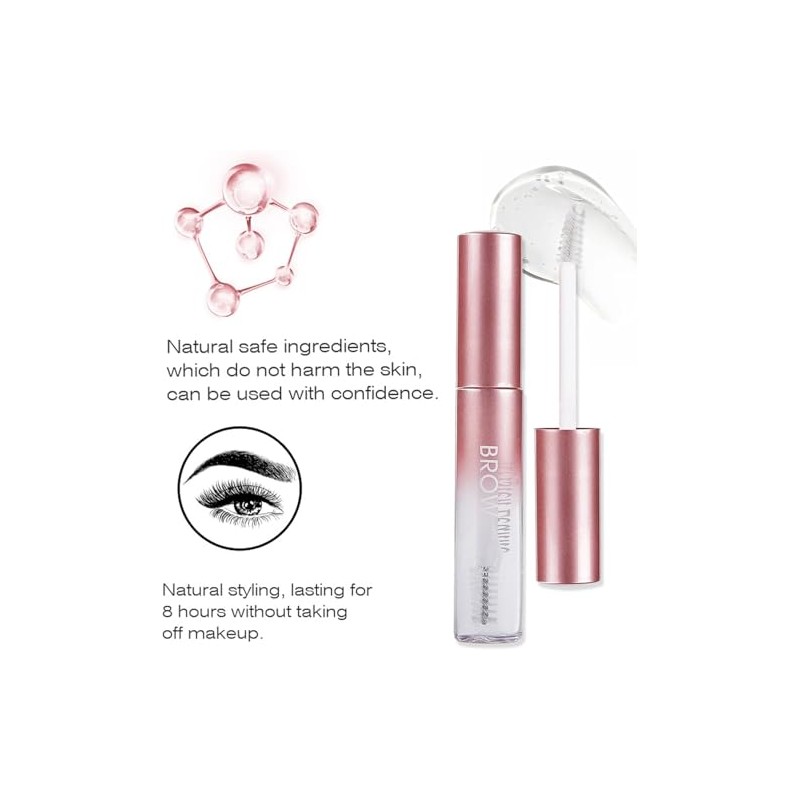 Gel Para Cejas, Fijador de Cejas De Secado Rápido Y