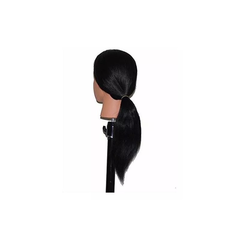 Bellrino Maniqui Cabeza Cabello Natural Castaño Oscuro 55 Cm Bellrino