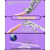 2025 Upgrade Angled Head Nail Clippers for Men, Toenail Clippers