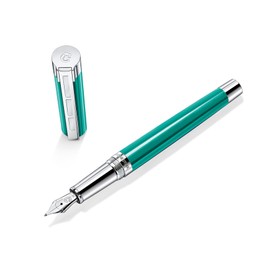 STAEDTLER Initium Resina 9PB1135M Fountain Pen Turquoise Precious Resin M Made in Germany with Elegant Gift Packaging