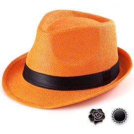 Straw Fedora Hat Mens Fedora Hats for Men Trilby Hat Straw Sun Hat Panama Hat