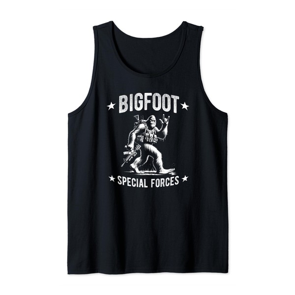 Bigfoot Special Forces - He's Got a Gun and uniform