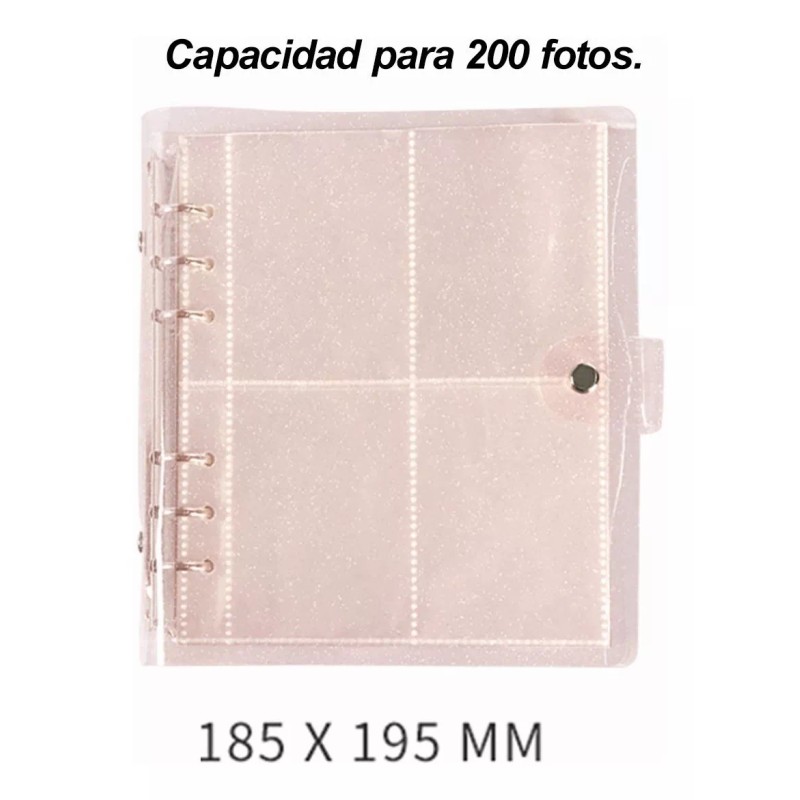 Dolores Carpeta Anilla Cuaderno Photocard Álbumes Recorte 3/5/7 Inch