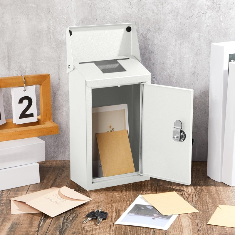 Yaocom Key Lockable Box with 2 Pcs Reflective Sign 10