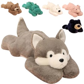 E-ALLDIR Weighted Anxiety Stuffed Animal, Weighted Dinosaur Plush Throw Pillowd, Super Soft Anxiety Dinosaur Stuffed Animals Plush, 50/70 cm Weighted Plushie Tiered Animal Toy Gift for Boys Girls