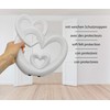 Harmonious heart for decoration - modern decorative heart made of