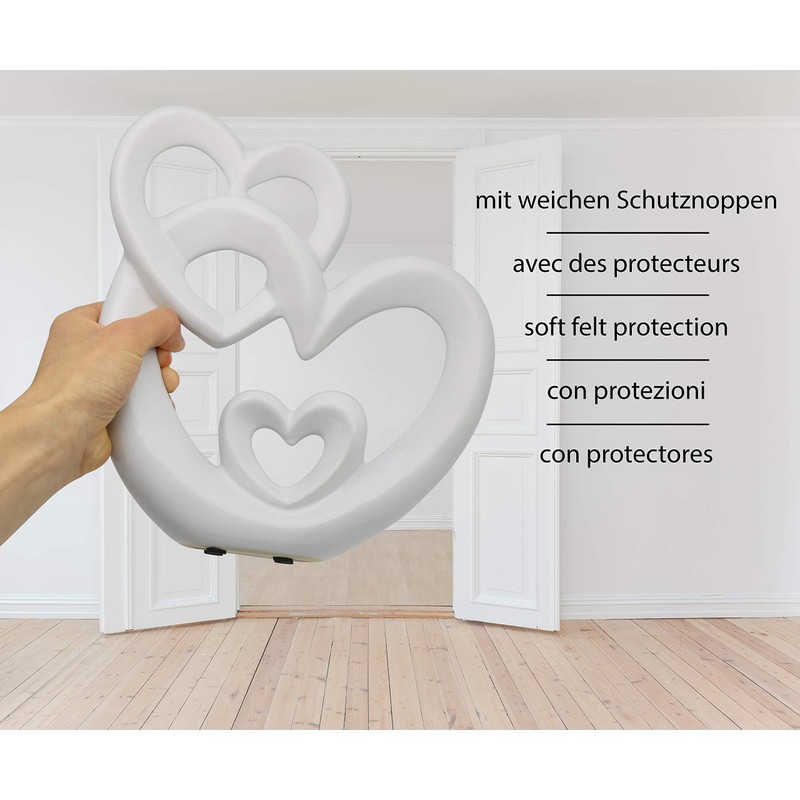 Harmonious heart for decoration - modern decorative heart made of