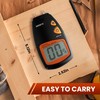 AMTAST Digital Wood Moisture Meter 4 Pin Accurate Moisture Meter