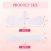 Pack of 10 Bra Inserts, Sweating, Underbust Sweat Protection, Rectangular