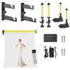 Wellmaking Electric Backdrop Support System Wall Mount Motorized Electric Photo