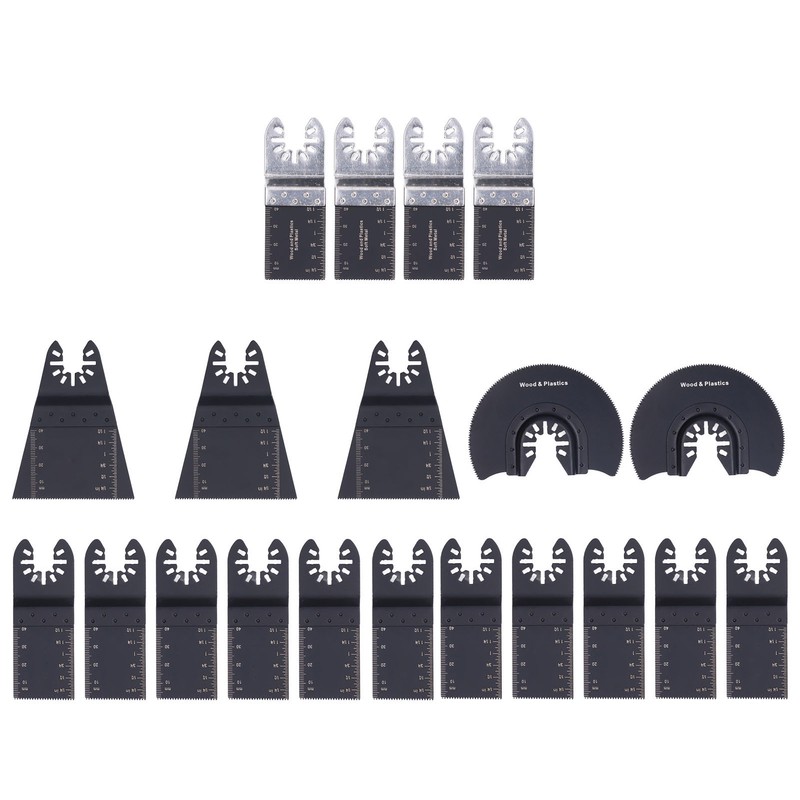 20Pcs Oscillating Saw Blade Quick Release Universal Cutting Tool Set