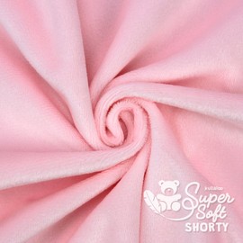 Kullaloo micro-fibre plush fabric Shorty, available in many colours, 1.5 mm pile length, EN71-3 and EN 71-9 certified.