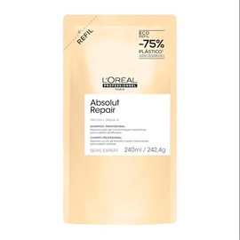L'Oreal Professionnel Absolut Repair Shampoo Refill| Repara el daño y proporciona brillo | Con proteínas y omega 9 | Tratamiento con tecnología de pro