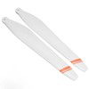 1 Pair Drone Propellers White Carbon Low Noise Powerful Traction