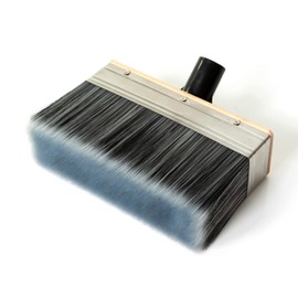 Hatillu Deck Stain Brush - 7 Inch Brushes Staining Applicator Set for Applying Paint & Water/Oil Based Sealer on Wood, Concrete, Rough/Smooth Surfaces - Includes 4″ Paint Brush & Can Opener Keyring