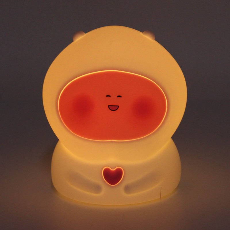 USB Fat Peach Night Tap Lamp with Timing Function Intelligent