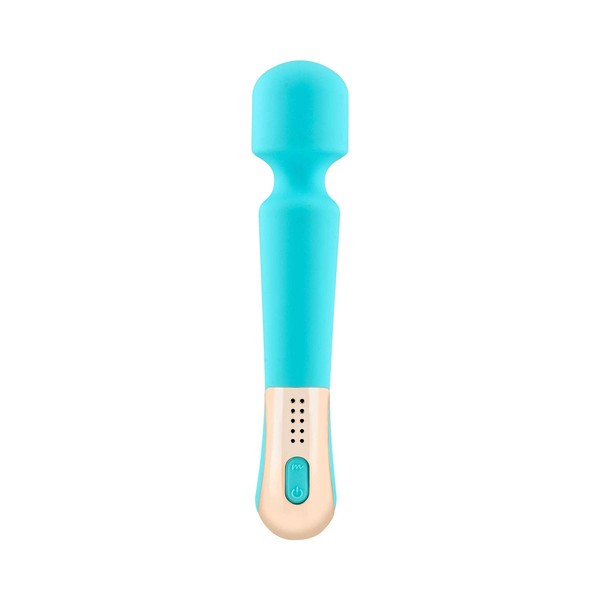 iWisp Full Body Cordless Massager — Premium Skin-Safe Silicone, Quiet & Waterproof with Over 160 Minutes Playtime, Soft-Touch for Muscle Relief