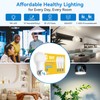Neporal Full Spectrum Light Bulb, 6000K UV-Free Daylight Sunlight Light