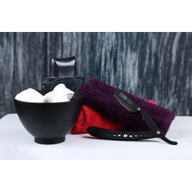 100 BLADES + Facón Professional Classic Straight Edge Barber Razor - Salon Quality Cut Throat Shavette