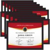 Icona Bay - 8.5x11 Certificate Frames - Black, 12 Pack
