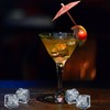Light Up Ice Cubes Bulk, 200 PCS Orange Led Ice