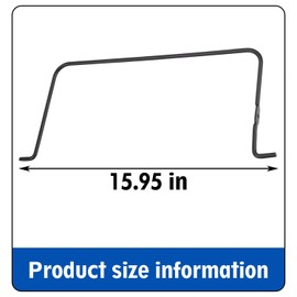 LEAFLEX 532194177 Lawn Mower Bail Control Bar (13 5/8" x 6 5/8") Compatible with Husqvarna, Poulan, Murray, Craftsman, A-riens Walk Behind Lawn Mower 194177X428 532138059 532195574