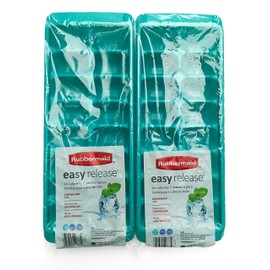 Rubbermaid Easy Release Ice Cube Trays - Set of 2 - (Teal)