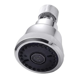 Küchenspüle Wasserhahn Belüfter 360° schwenkbar Spüle Sprayer Wasserhahn Düsenkopf mit 4 Sprühmodi, Wasserhahnkopf Ersatz für Küche Badezimmer, Chrom