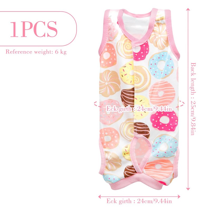 GLADFRESIT Cat Neutering Clothing Kawaii Postpartum Clothes Surgical Recovery Suit