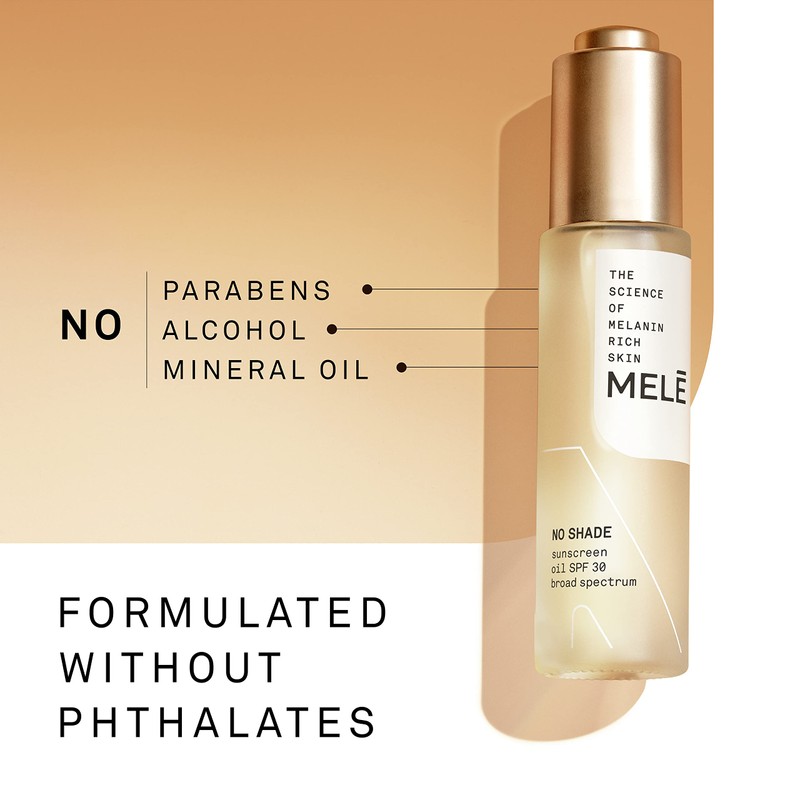 Mele Sunscreen Oil No Shade SPF 30 For UV Protection