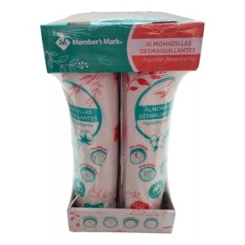 Members Almohadillas Desmaquillantes 6 Bolsas Con 100pzas C/u