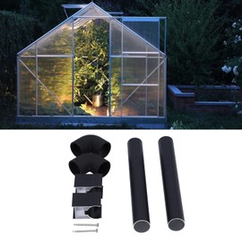 HEITIGN Rain Water Collection System 32 mm for Greenhouse, Rain Gutter, Rain Diverter, Recovery System for Recycling