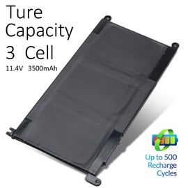 Damusy 42Wh WDX0R Laptop Battery for Dell in-spiron - Fit for Dell in-spiron 13 5368 5378 5379 7368 7378, in-spiron 15 5565 5567 5568 5578 7560 7570 7579, in-spiron 17 5765 5767 5775 3CRH3 T2JX4 P69G