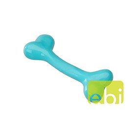 Ebi Dog-Toy Bone with Mint Flavour, 17/75cm, Blue