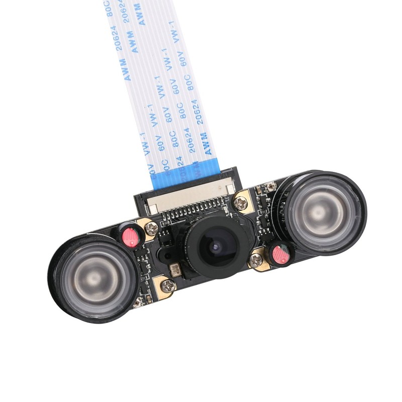 Raspberry Pi 4 Camera Module Night Vision with 3.6mm Adjustable