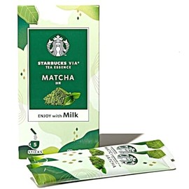Starbucks VIA Matcha Green Tea Sticks - 5 Pack