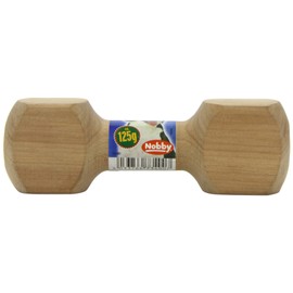 Nobby Wooden Retrieving Dumbbell, 125 g