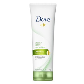 Dove Deep Pure Facial Cleanser, 4.6 oz (130 g) x 4 Packs