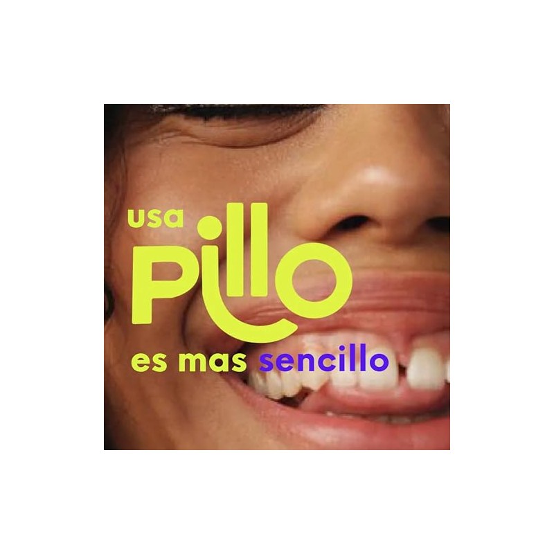 Pillo Cepillo de Dientes Mini desechable con pasta integrada -