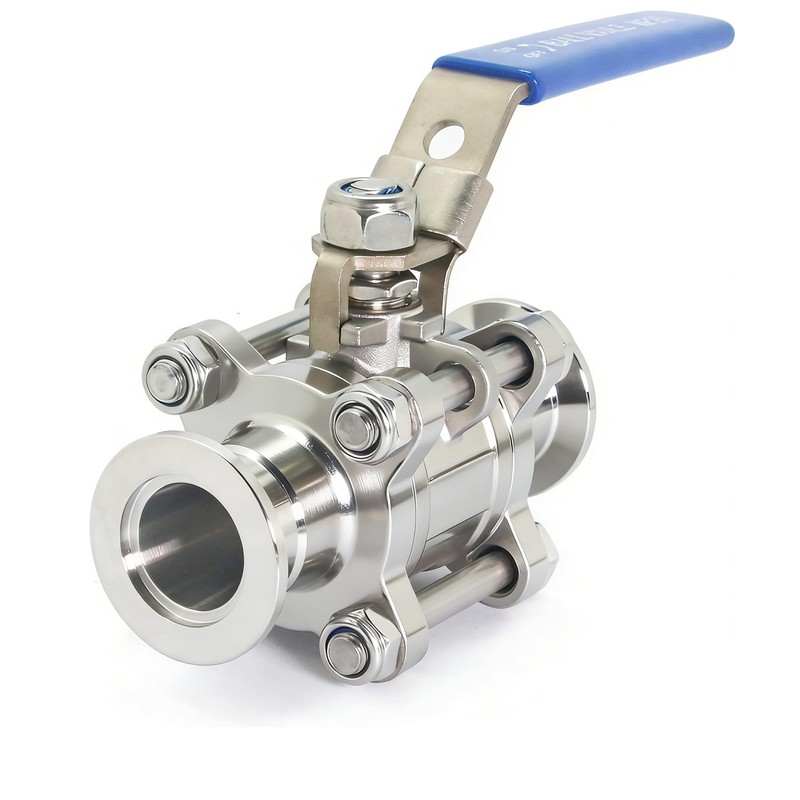 QiiMii KF-25 Vacuum Ball Valve Clamp Valve with Locking Device,