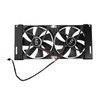 Glvvexa 5.5"(140mm) 12V RV Fridge Ventilation Cooling Fan for Fridge