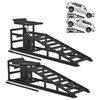 2 Pack Hydraulic Car Ramps 5T 10000lbs Low Profile Car
