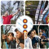 Nizirioo Target Archery Pads: 40 Sheets 68 x 22 cm