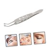 VICASKY Meibomian Gland Tweezers Grasping Forceps Eyelid Forceps Eyelid Tweezers