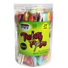 Snacktery Heart Lollipops - 24 Heart-Shaped Valentines Lollipops - Rainbow