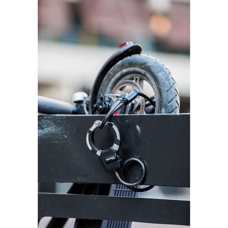 Master Lock Street Cuff 8275 EURDPROBLK Cable Lock with Loop,