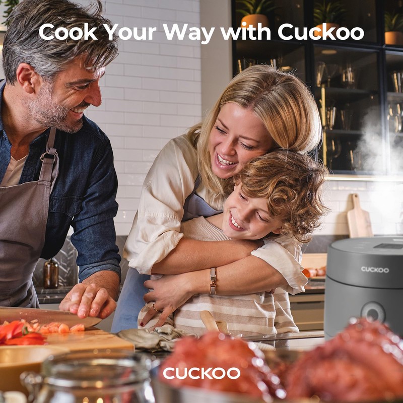CUCKOO Micom Rice Cooker 3-Cup Uncooked / 6-Cup Cooked with