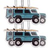 Defender and Bronco like design Car Air Freshener 6 Pack