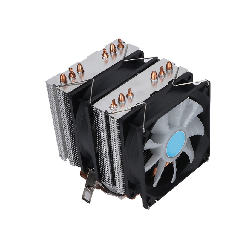 CPU Cooling Fan 6 Pure Copper Mute Heat Dissipation Computer