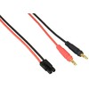 Square Charging Jack & Tamiya Male Black konekuta-ko-do (200 mm) SGC – 20 